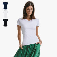 Russell - Pure Organic V-Neck Tee Ladies