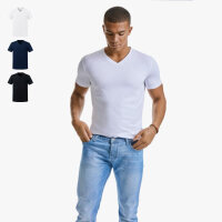 Russell - Mens Pure Organic V-Neck Tee
