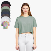 Earth Positive - Womens Cropped T-Shirt