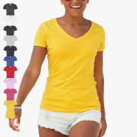 Fruit of the Loom - Lady-Fit T-Shirt Valueweight V-Neck T