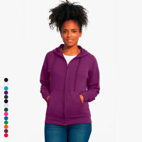 Fruit of the Loom - Lady-Fit Lightweight Hooded Sweat Jacket
